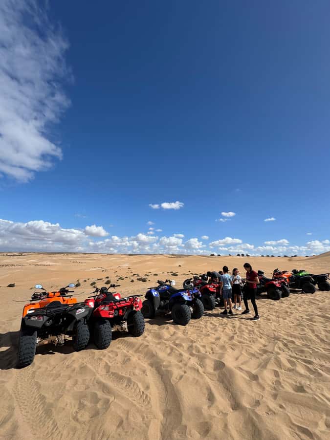 Agadir: Quad Bike Desert&Beach Adventure with Free Pickup - Key highlights at a glance