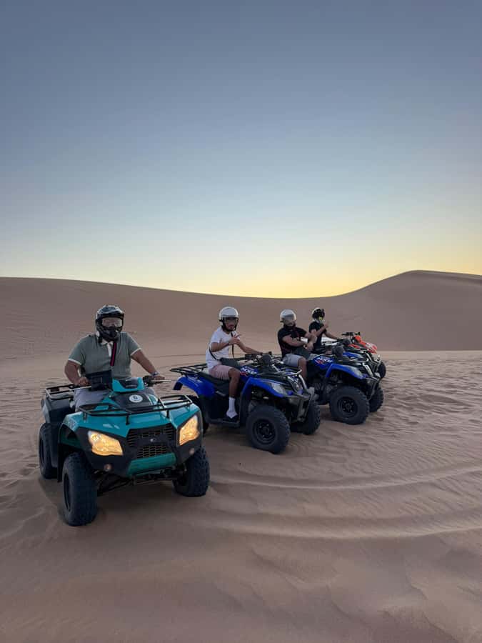 Agadir: Quad Bike Desert&Beach Adventure with Free Pickup - Getting on the quad: safety briefing and practice that matter