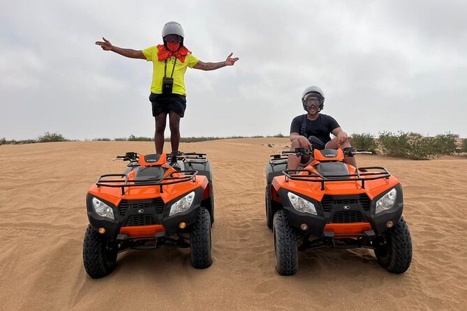 Agadir Quad Bike On The Beach With Optional Desert Sandboarding - The Quad Bike Part: Beach Turns, Off-Road Bits, and Coach-Led Confidence