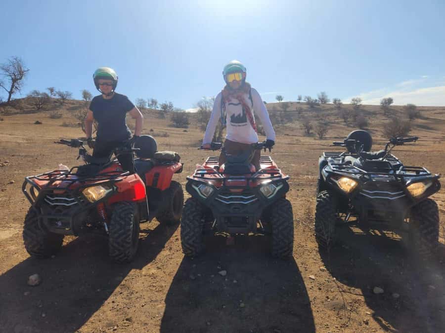 Agadir: Quad Bike Safari Desert With Moroccan Tea - Getting picked up near Agadir and headed for Agafay terrain