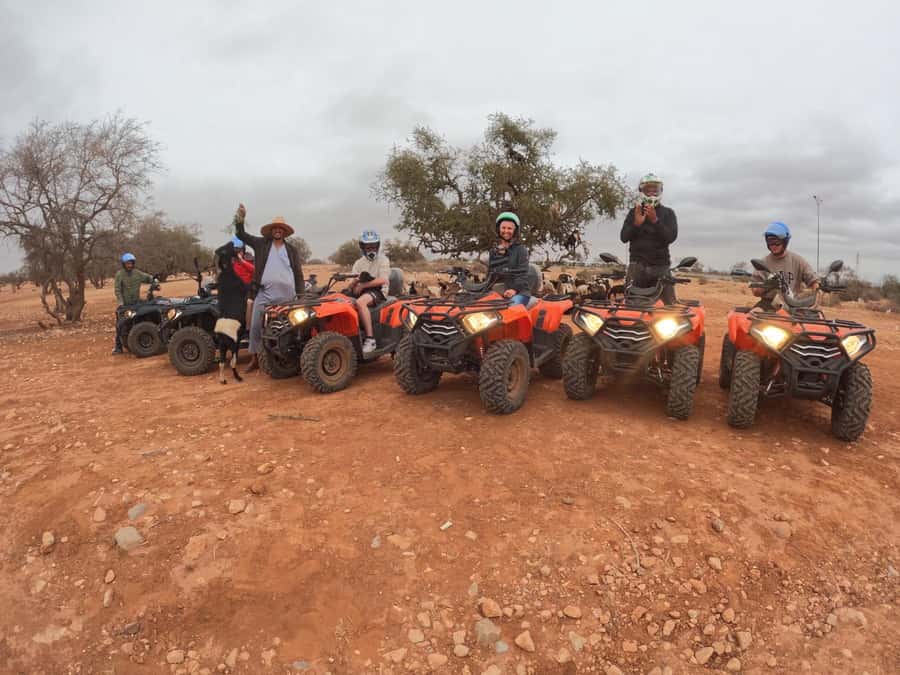 Agadir: Quad Bike Safari Desert With Moroccan Tea - The 2-hour quad loop: rugged desert turns under a Moroccan sun