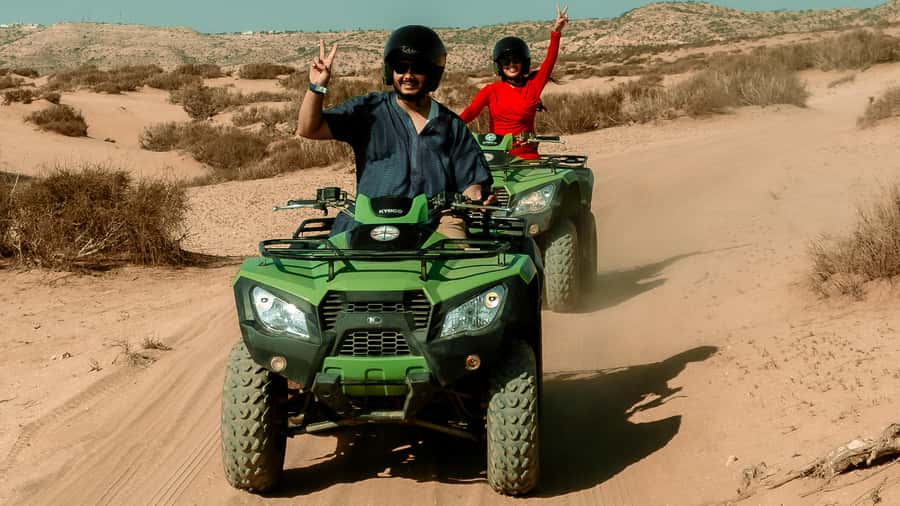 Agadir: Quad Biking Ride Desert Adventure - Late-afternoon departures and the Atlantic-at-dusk photo effect