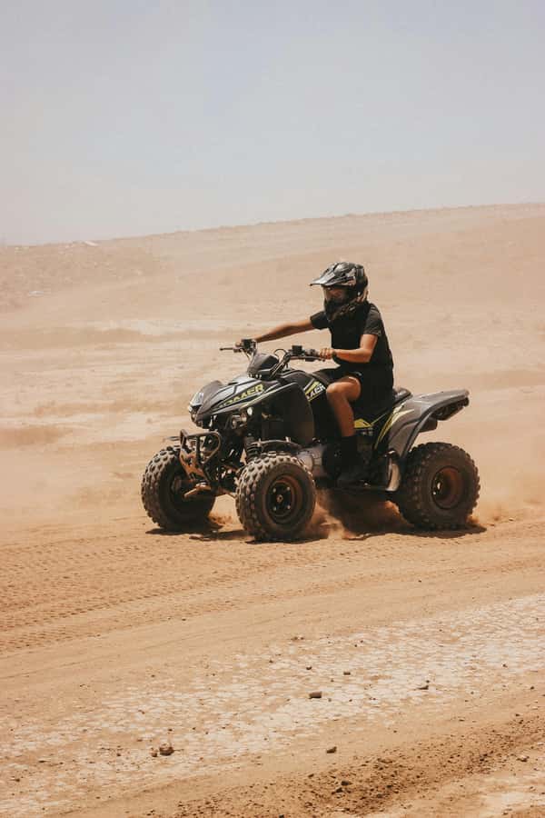 Agadir: Quad Biking & Sand Boarding in The Sahara Desert - The traditional village stop: photos, tea, and a breather before the desert push