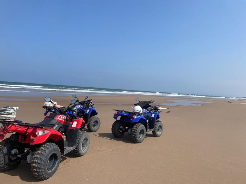 Agadir: Quad Biking & Sand Boarding in The Sahara Desert - Eucalyptus forest and the approach to the Sahara dunes
