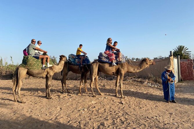 Agadir Sunset Camel Ride with Moroccan Barbecue & Hotel Transfers - Mint Tea, Moroccan Cakes, and the Barbecue Dinner With the Chef