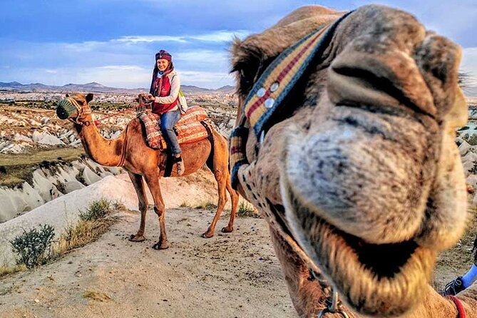 Agadir sunset on Camel Ride With Barbecue - The Moroccan Barbecue Meal: Salad, BBQ, and Vegetarian Option