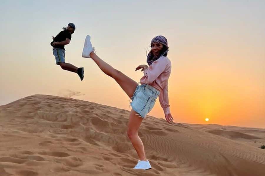 Agadir/Taghazout: Camel Ride on the desert & Sandboarding - Moroccan Sahara Clothing and Getting the Photos You Want
