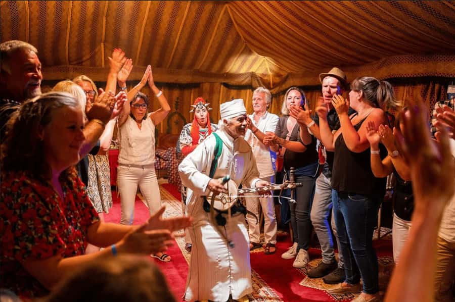 Agadir / Taghazout : Chems Ayour Fantasia Show & Dinner - The Performance Lineup: Fantasia, Gnawa, Amazigh Poetry, and the Big Outdoor Finale