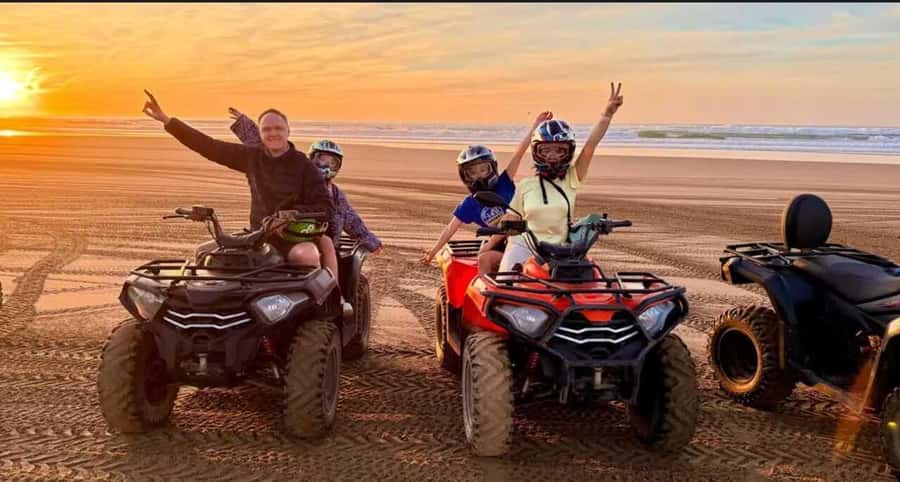 Agadir/Taghazout: Desert & Beach Safari Quad With Transfer - Desert + Beach Quad in Takate: The Day You Actually Feel