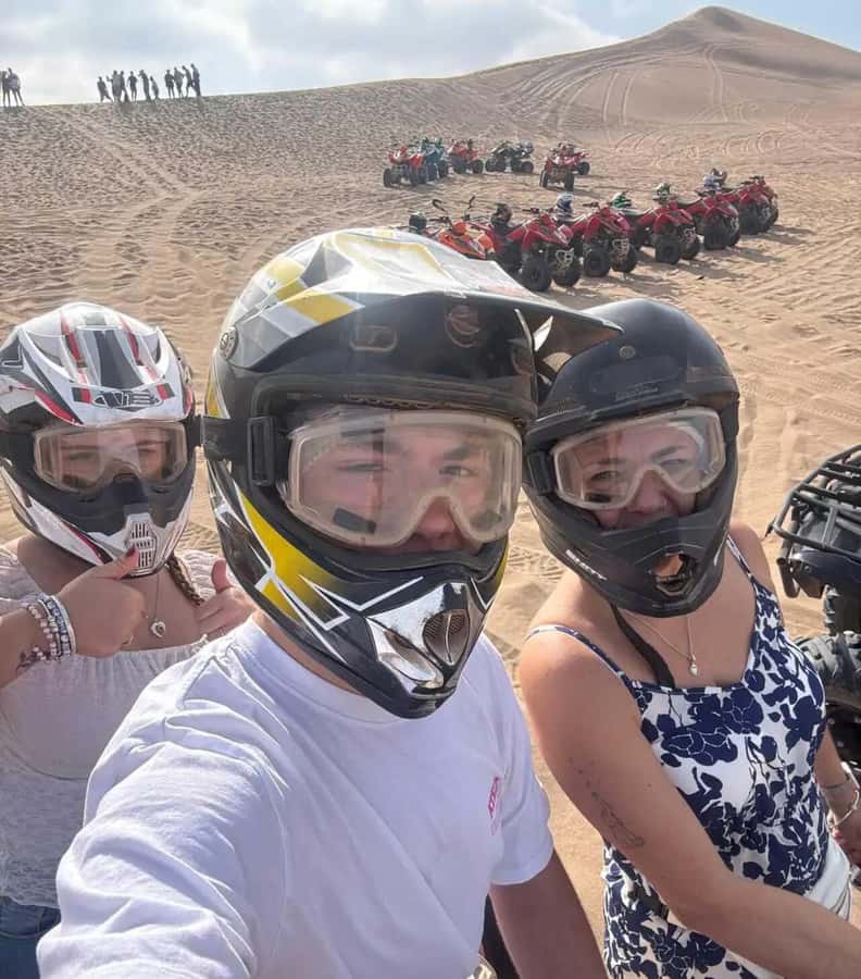 Agadir/Taghazout: Desert & Beach Safari Quad With Transfer - Sandboarding by the Dunes: The Activity That Gets You Smiling Fast