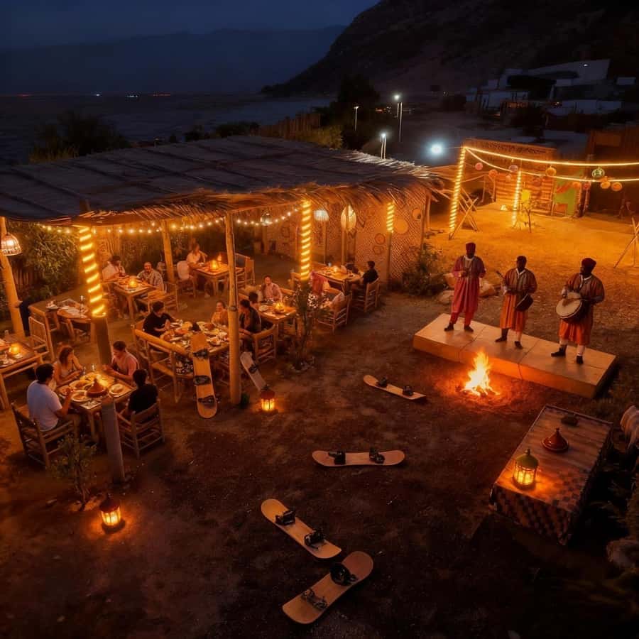 Agadir/Taghazout: Desert Sandboarding & Visit to the Canyon - From Agadir and Taghazout to Tabouga Mountain: the ride with real views