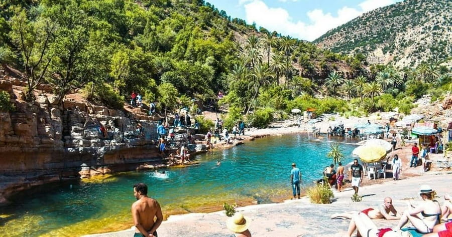 Agadir/Taghazout: Paradise Valley Atlas Mountains Day Trip - Hotel pickup from Agadir or Taghazout: smooth for most people, imperfect for some