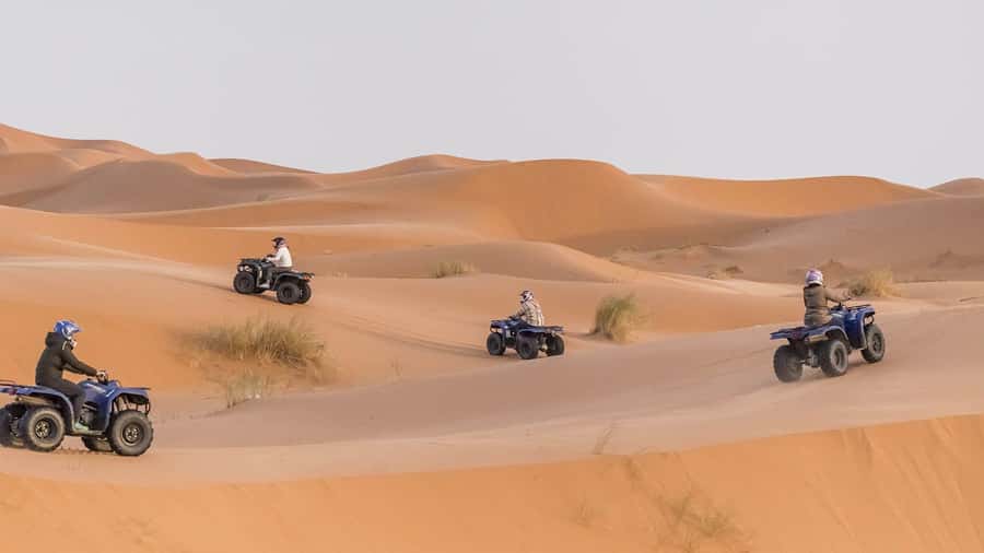 Agadir/Taghazout : Quad Biking and Sandboarding Adventure - Quad Biking Through the Dunes: Where Speed Meets Control