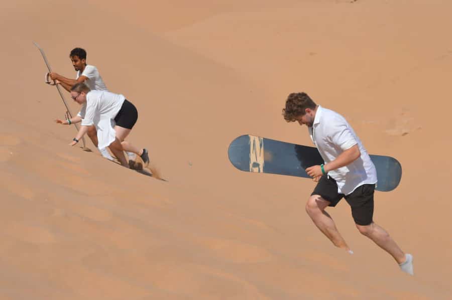 Agadir/Taghazout : Sandboarding & Sunset Camel Ride with BBQ - Plage Aghroud: a short photo break with real seaside energy