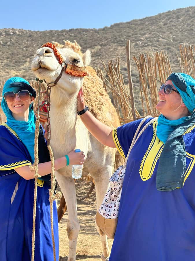 Agadir/Taghazout: Sunset Camel Ride with BBQ and Music Show - Tea and BBQ: how the dinner part really plays out