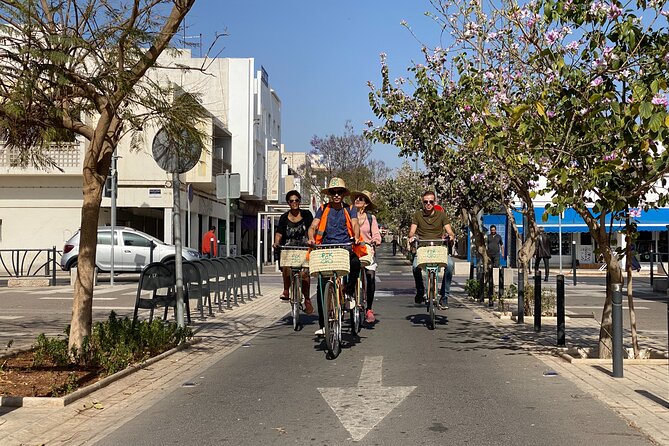 Agadir: Unleash Your Adventure with Electric Bicycles! - Civil Protection photo stop, synagogue pass-by, and Cinema Salam: seeing co-existence on foot and by bike