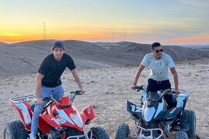 Agafay Adventure: Quad & Camel, Dinner Show, Desert with Sunset - Camel Ride at Sunset (Plus Nomadic Clothing)