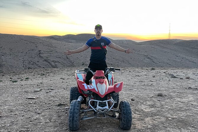 Agafay Adventure: Quad & Camel, Dinner Show, Desert with Sunset - Quad Biking: Adrenaline on Desert Trails