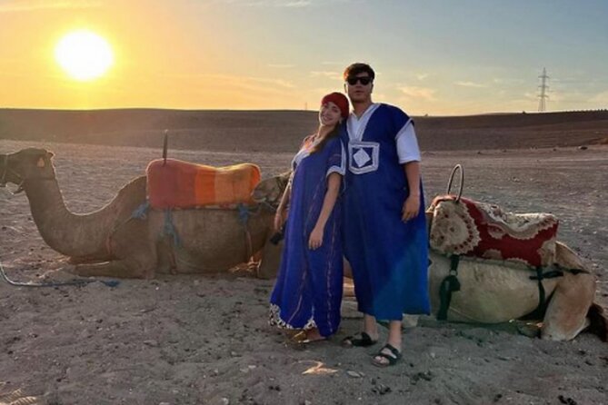 Agafay Adventure: Quad & Camel, Dinner Show, Desert with Sunset - The Berber-Tent Dinner and Fire Show Nightcap