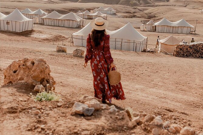 Agafay Camel Ride & Ourika Valley in Atlas mountains - Ourika Valley for Real: Berber Villages, River-Edge Lunch, and Footwear