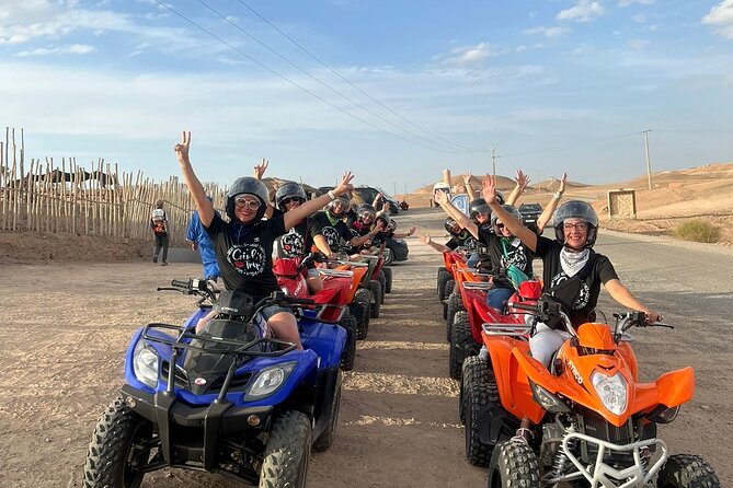 Agafay Desert, 2H of Quad Biking, tea & transfer from Marrakech - Two hours on the quads: scenery, terrain, and a halfway photo pause