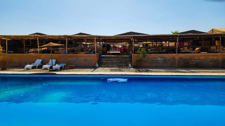 Agafay Desert: 30-Min Quad, Sunset Camel & Dinner - The Berber Camp Evening: Dinner, Tea, Music, and Fire Show