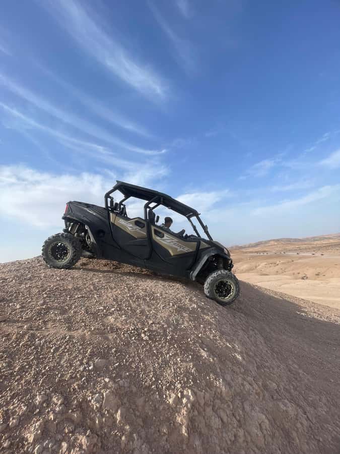 Agafay Desert 4-Seater Buggy Experience | Family & Premium - The 1000cc 4-Seater Buggy: How the Riding Feels