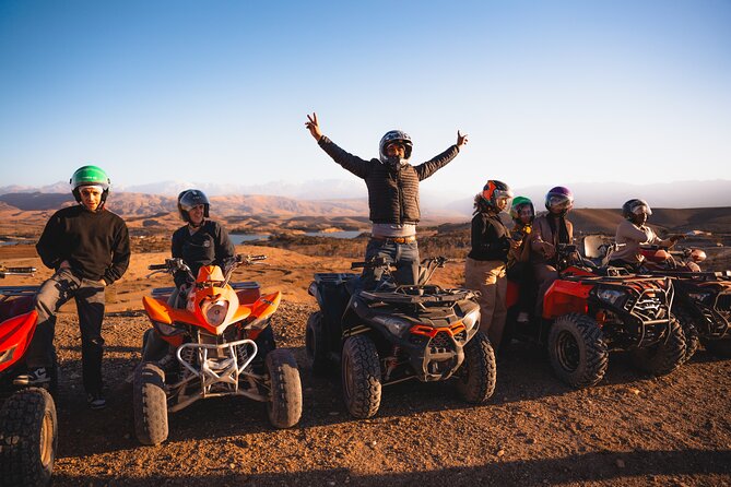 Agafay Desert Adventure Quad Bike and Camel Ride with Dinner Show - Agafay activity time: quad bike thrill and camel sunset calm
