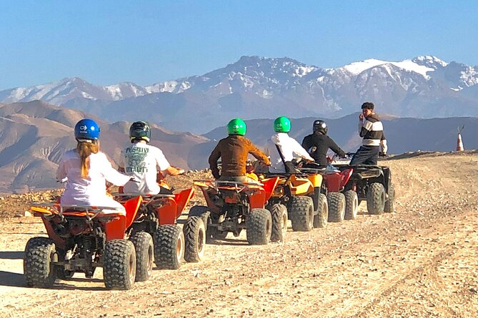 Agafay Desert Adventure Quad Bike and Camel Ride with Dinner Show - Guides and transport: the difference between chaos and smooth