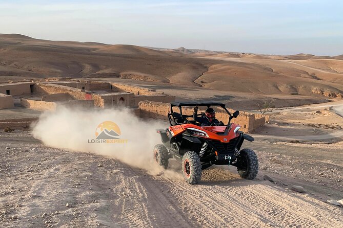 Agafay Desert: Buggy ride - The two-hour buggy circuit: dunes, rocky terrain, and the best photo stop