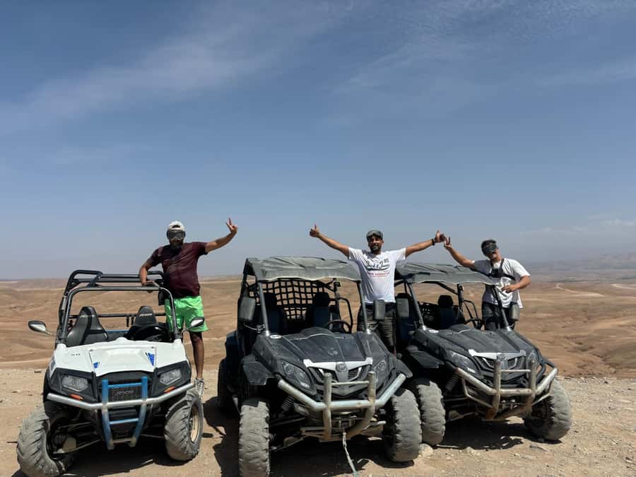 Agafay Desert: Buggy Rides, Dinner & Show Under the Stars - From Marrakech Pickup to the Agafay Base: How the trip starts