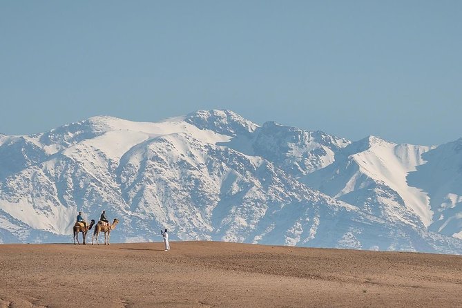 Agafay Desert Camel Experience with snack from Marrakech - Finding a calmer Morocco: far from roadside tourism