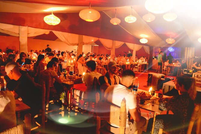 Agafay Desert ,camel ride & Dinner Show - Dinner show: included meal and how to get the most out of it