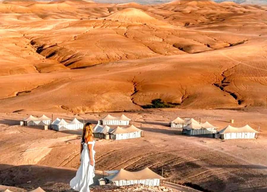 Agafay Desert Camel Ride & Sunset & Dinner - Music, Dance, and Fireplace: What Kind of Evening Show to Expect