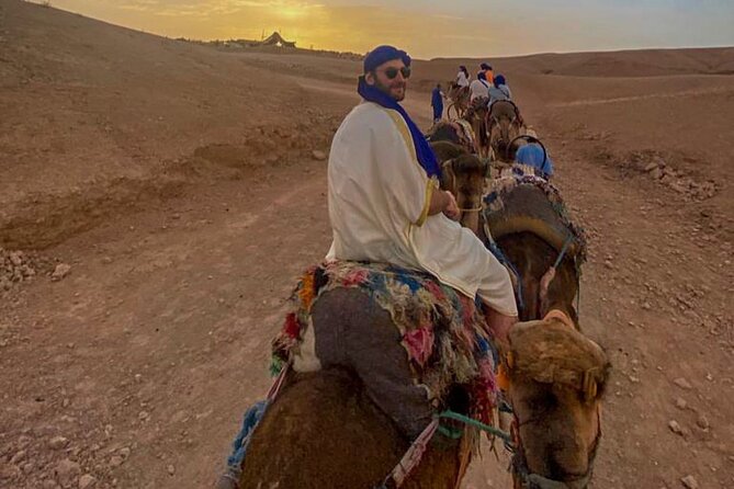 Agafay Desert Camel Ride With Dinner And Sunset Spectacle - Small Group Vibes: What 15 Travelers Changes