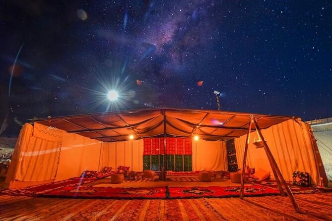 Agafay Desert Camel Ride With Dinner And Sunset Spectacle - 4:00 pm Pickup and the Drive Out of Busy Marrakech