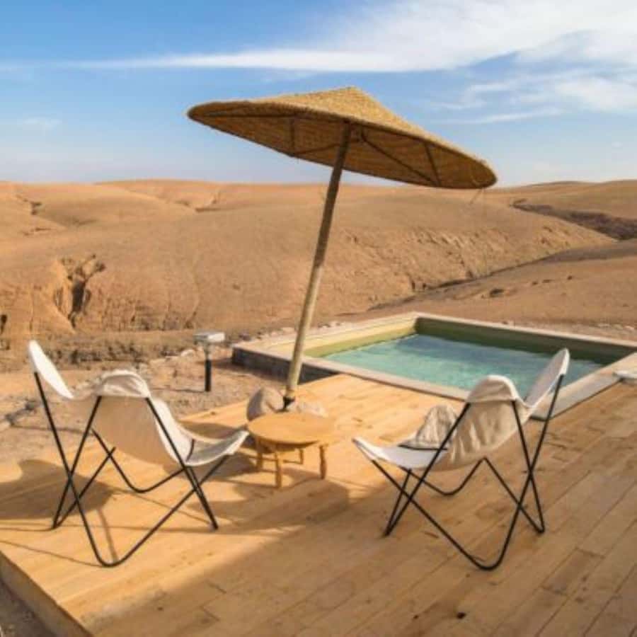 Agafay Desert Day Trip with Lunch, Quad Biking and Swimming - Agafay desert with a real pool payoff: why this day trip works