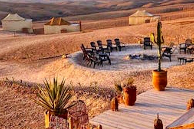 AGAFAY DESERT: Dinner, Camel Ride, Berber Camp , Sunset - Sunset, stars, and the entertainment factor