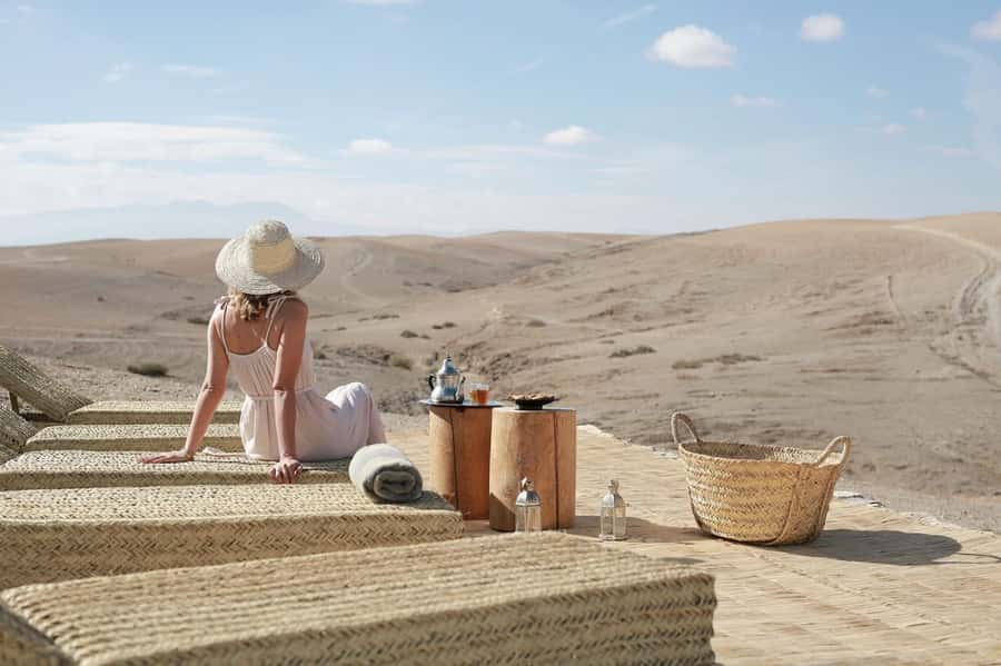 Agafay desert Dinner experience with sunset views & Swiming - Swimming Pool Time: A Practical Add-On You Should Use