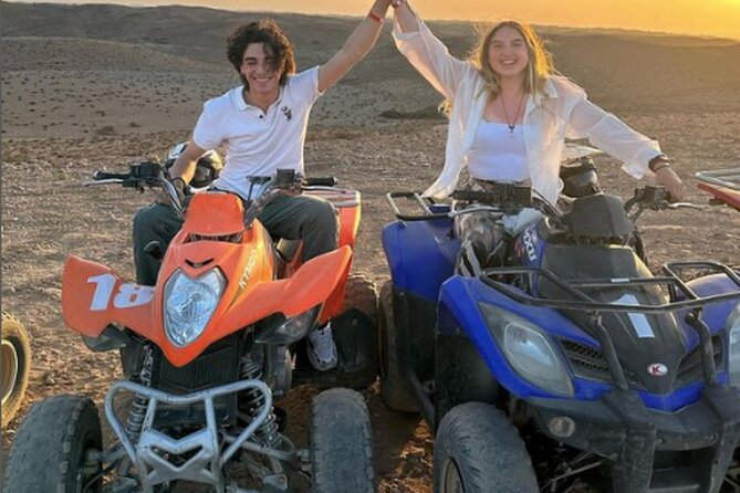Agafay desert Family Package: Quad Bike & Camel Ride, Dinner Show - Quad Bikes on the Agafay Terrain: What You Get in Real Terms