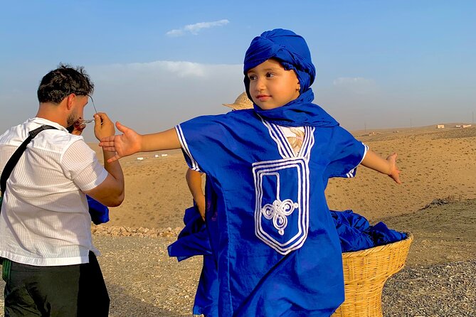 Agafay Desert from Marrakech: Quad bike, Camel ride, Dinner show - Camel Ride at Sunset in Berber Outfit: The Moment That Makes the Whole Trip Click