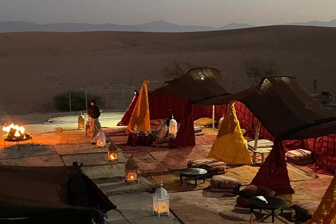 Agafay Desert Luxury Overnight Stay with Magical Dinner Shows - Day 2 morning: breakfast with desert air (or an indoor plan)
