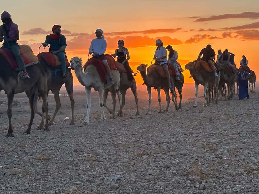 Agafay Desert Luxury Package Quad, Camel, Pool & Dinner Show - Quad biking in the Agafay stone desert: 1 hour that actually counts
