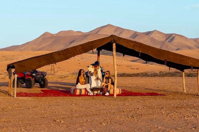 Agafay Desert Package, Quad Bike, Camel Ride with Dinner Show - Quad bike on Agafay sand: the part everyone remembers