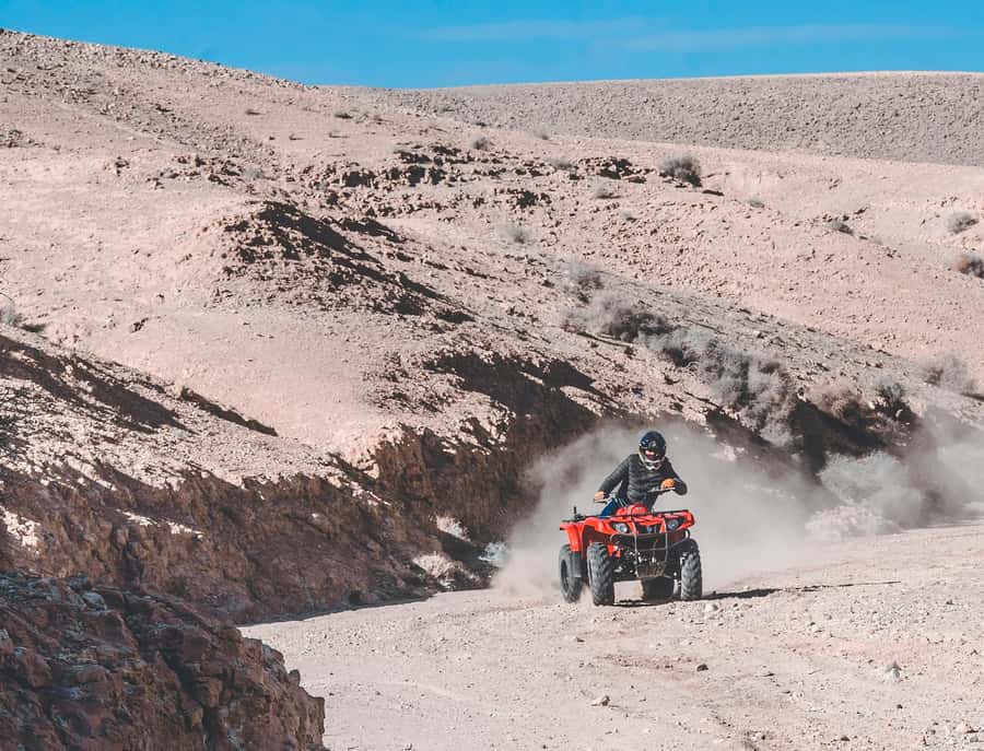 Agafay Desert: Quad Bike and Camel Ride Adventure Tour - Quad Bike Reality Check: What You Drive and How It Feels