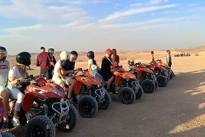 Agafay Desert : Quad Biking, Camel Ride and Dinner - Key highlights at a glance