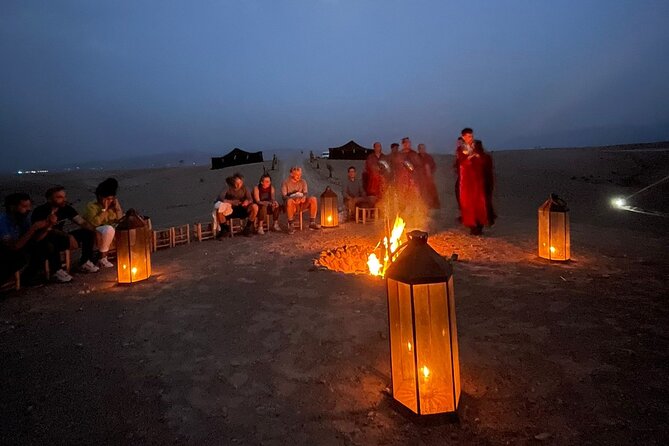 Agafay Desert: Quad Camel Experience and Dinner Show - Sunset Camel Ride: Trading Speed for Stillness