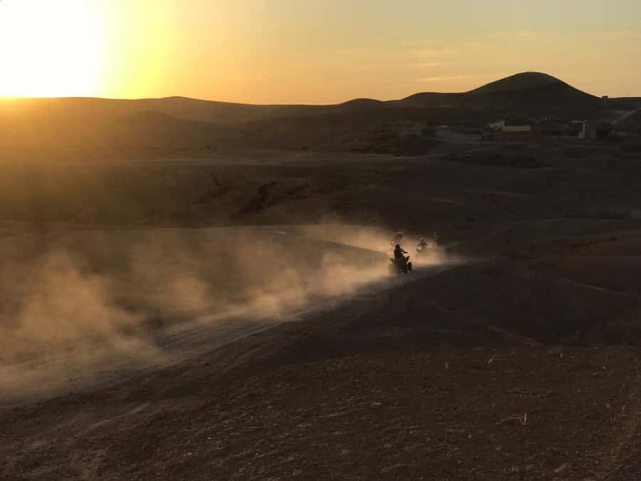 Agafay Desert: Quad, Camel Ride & Luxury Lunch with Pool - Quad Biking Through Agafay’s Rugged Terrain (About 2 Hours)