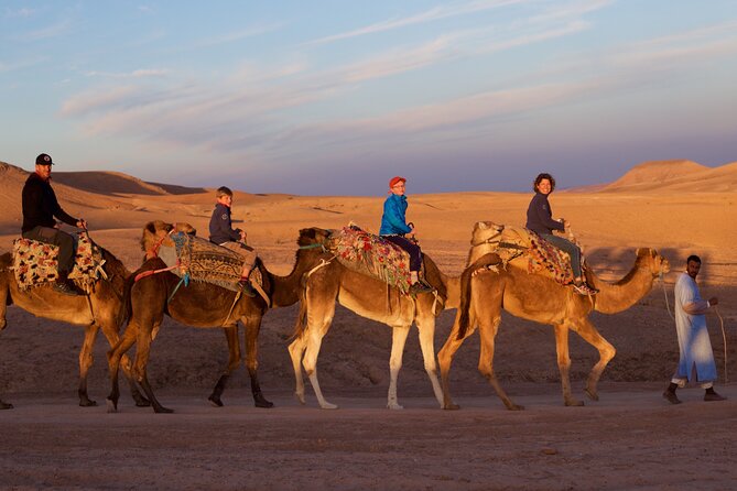 Agafay Desert Sunset, Camel Ride and Dinner from Marrakech - Marrakech pickup and the ride south in an air-conditioned van