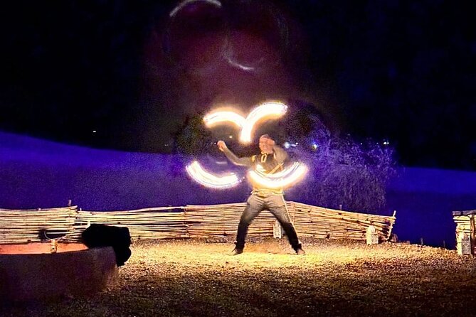 Agafay Desert: Sunset Camel Ride, Dinner & Fire Show - Price and value: what $32.52 buys you here